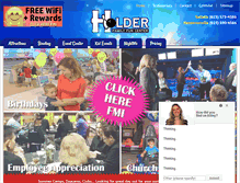 Tablet Screenshot of holderfamilyfun.com